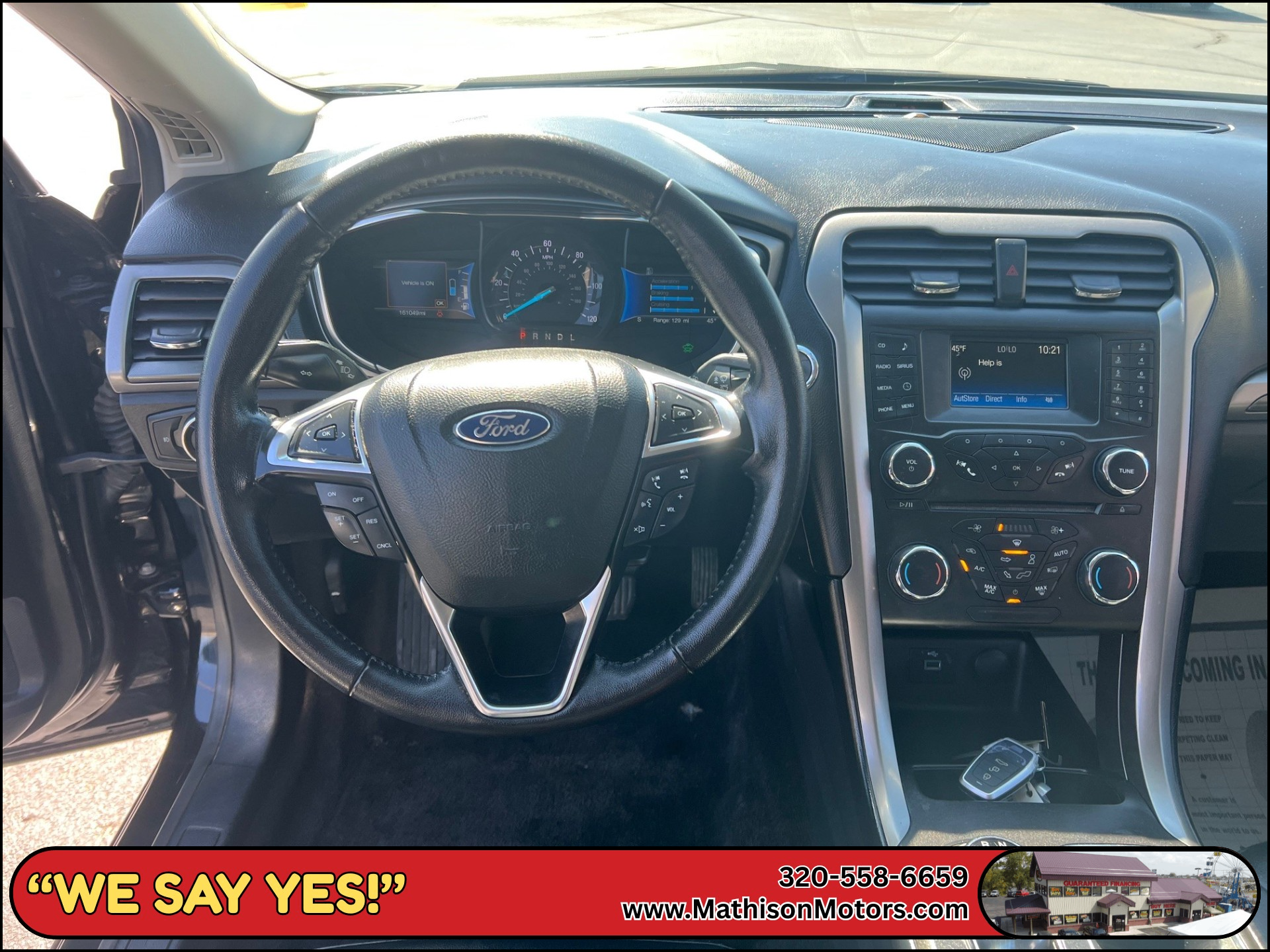 JP Motors Inc DBA Mathison Motors - Used vehicle - SEDAN FORD FUSION 2017