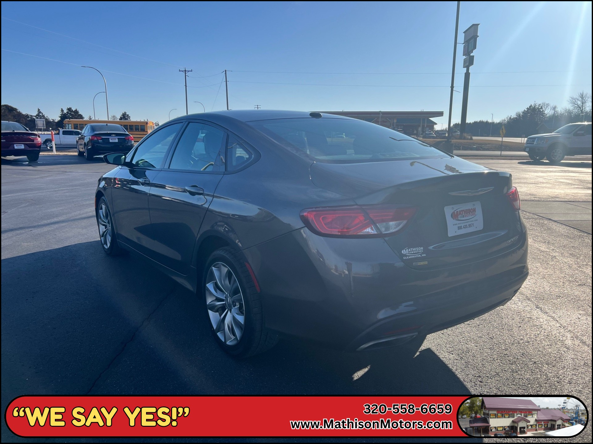 JP Motors Inc DBA Mathison Motors - Used vehicle - SEDAN CHRYSLER 200 2015