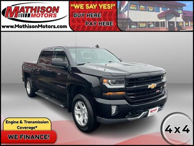  JP Motors Inc DBA Mathison Motors - Used CHEVROLET SILVERADO-1500 2018 MATHISON LT for sale