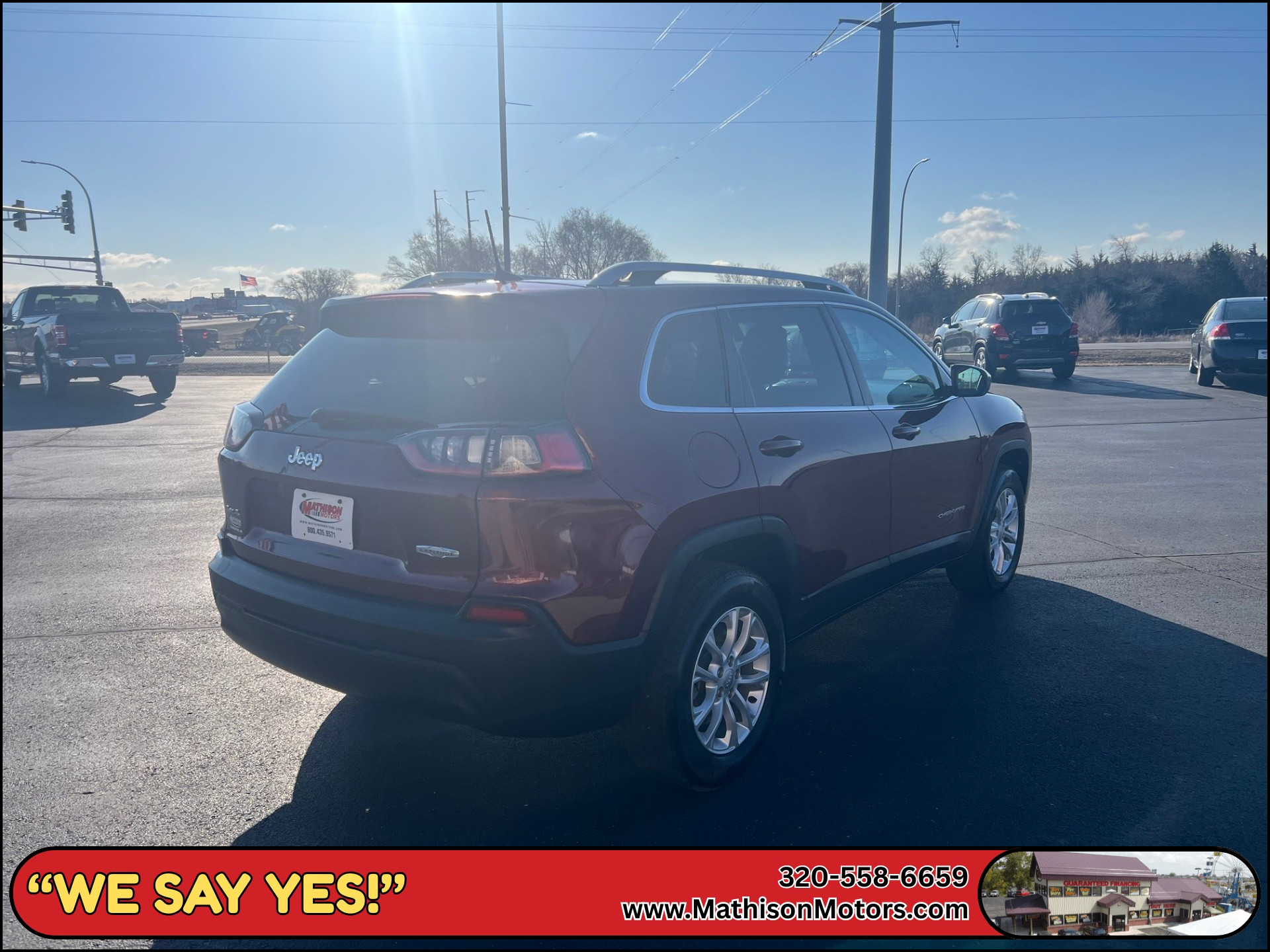 JP Motors Inc DBA Mathison Motors - Used vehicle - SUV JEEP CHEROKEE 2019