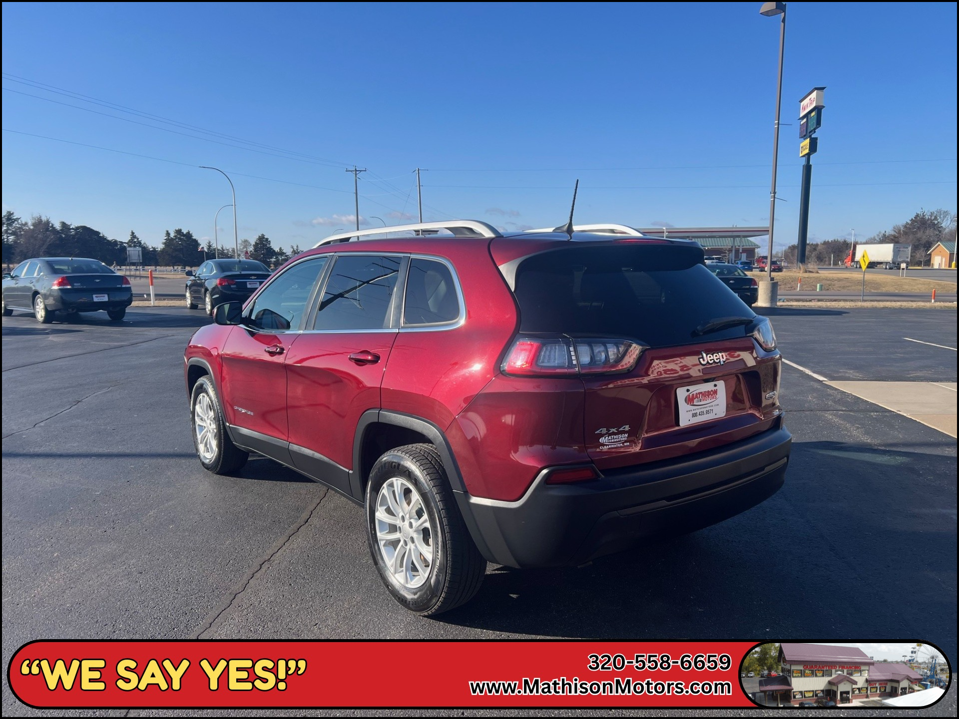 JP Motors Inc DBA Mathison Motors - Used vehicle - SUV JEEP CHEROKEE 2019