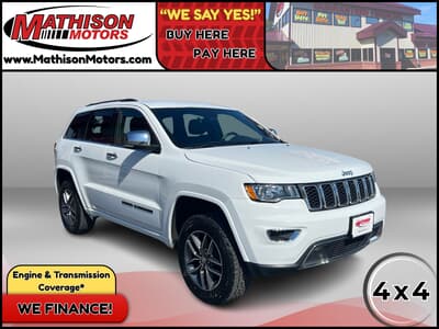  JP Motors Inc DBA Mathison Motors - Used JEEP GRAND-CHEROKEE 2017 MATHISON LIMITED for sale