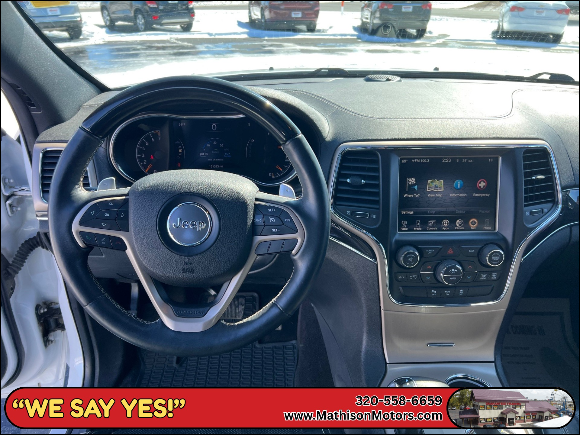 JP Motors Inc DBA Mathison Motors - Used vehicle - SUV JEEP GRAND CHEROKEE 2015