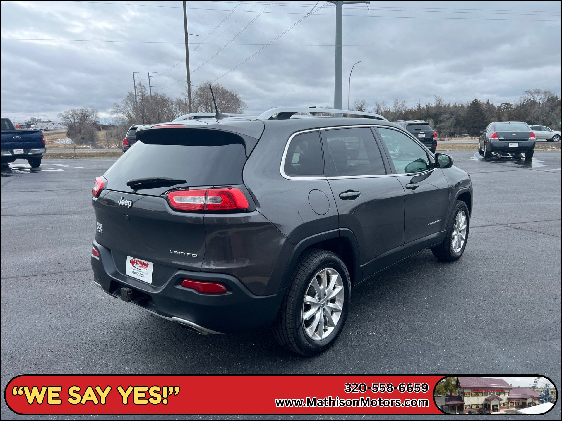 JP Motors Inc DBA Mathison Motors - Used vehicle - SUV JEEP CHEROKEE 2017