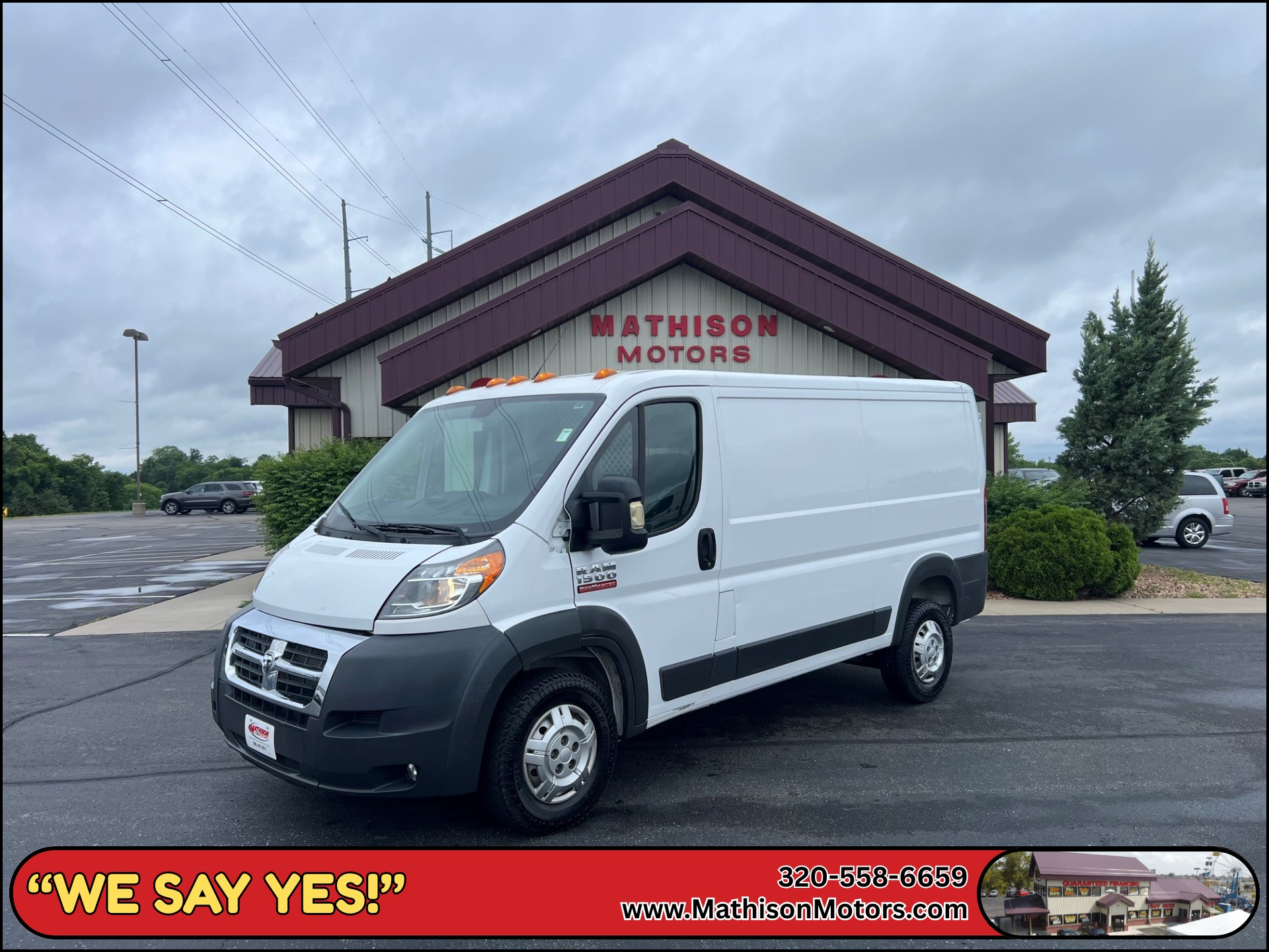 JP Motors Inc DBA Mathison Motors - Used vehicle - CARGO VAN RAM PROMASTER 2017