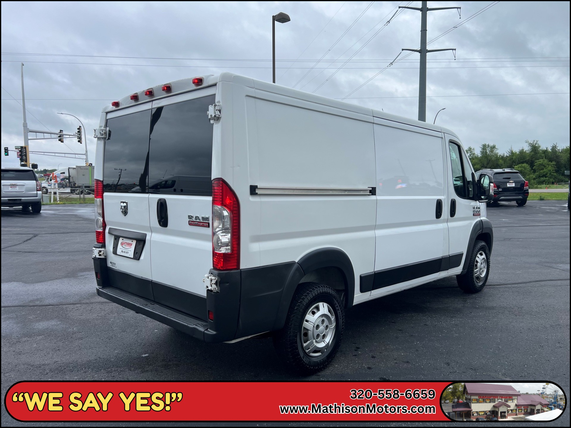JP Motors Inc DBA Mathison Motors - Used vehicle - CARGO VAN RAM PROMASTER 2017