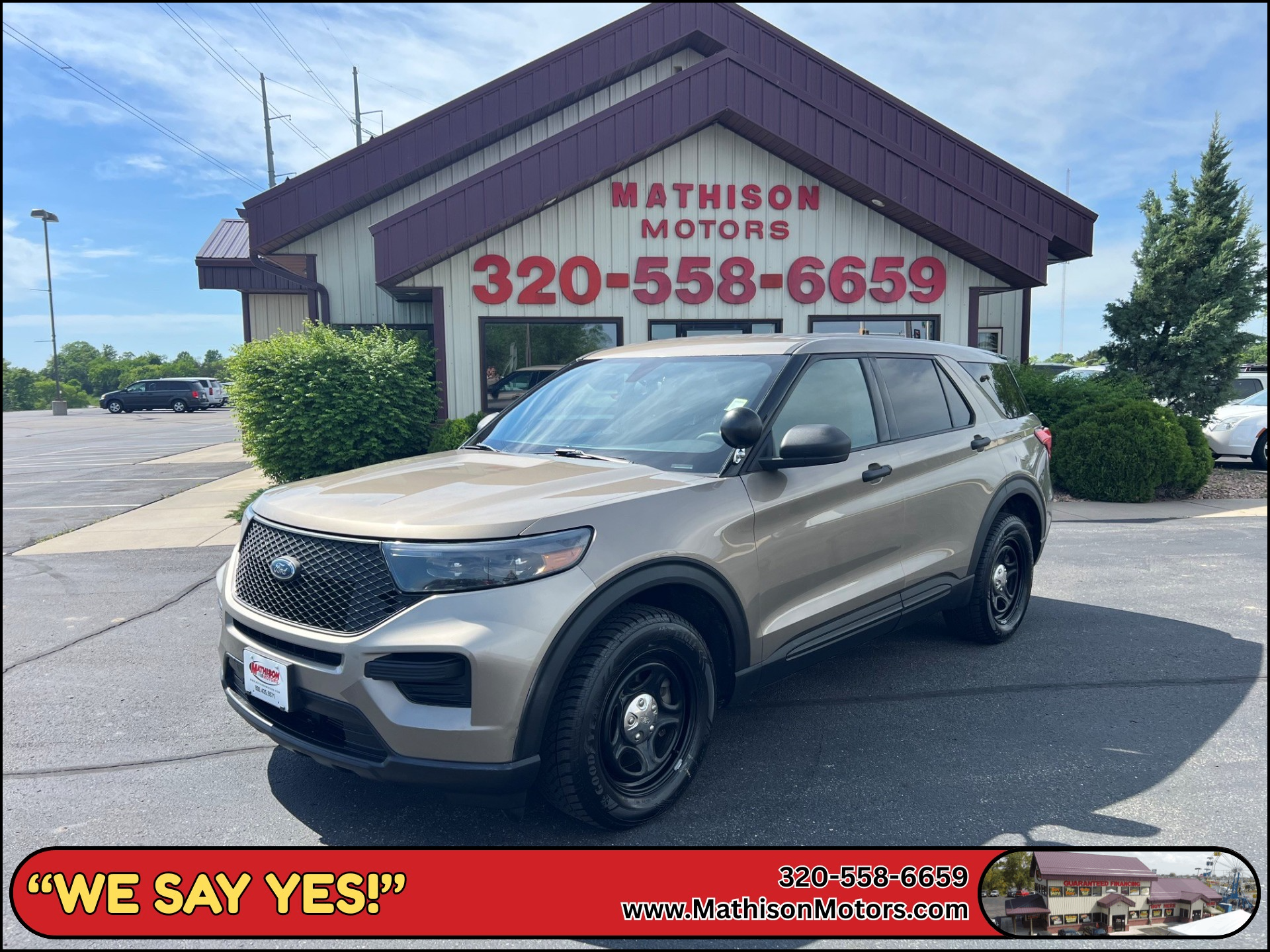 JP Motors Inc DBA Mathison Motors - Used vehicle - SUV FORD POLICE INTERCEPTOR UTILITY 2021