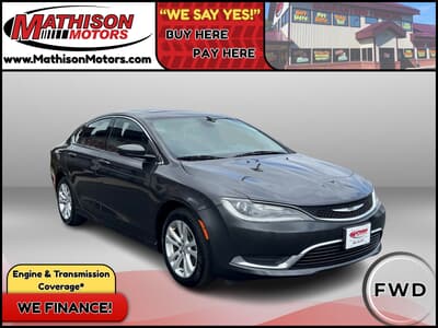  JP Motors Inc DBA Mathison Motors - Used CHRYSLER 200 2015 MATHISON LIMITED for sale