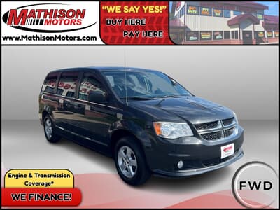  JP Motors Inc DBA Mathison Motors - Used DODGE GRAND-CARAVAN 2012 MATHISON CREW for sale