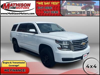  JP Motors Inc DBA Mathison Motors - Used CHEVROLET TAHOE 2020 MATHISON COMMERCIAL