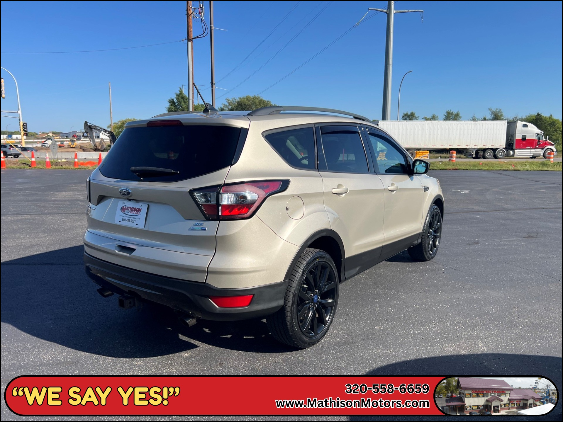 JP Motors Inc DBA Mathison Motors - Used vehicle - SUV FORD ESCAPE 2018