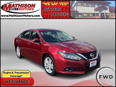  JP Motors Inc DBA Mathison Motors - Used NISSAN ALTIMA 2017 MATHISON 3.5 SL for sale