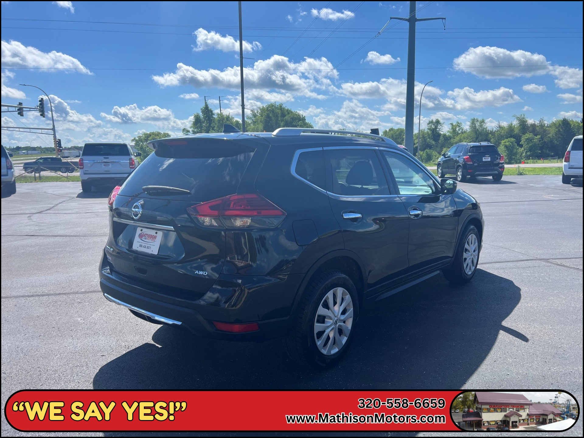 JP Motors Inc DBA Mathison Motors - Used vehicle - SUV NISSAN ROGUE 2017