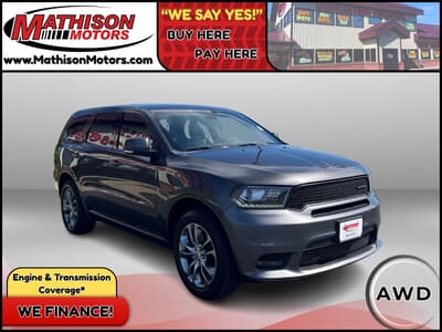  JP Motors Inc DBA Mathison Motors - Used DODGE DURANGO 2020 MATHISON GT PLUS for sale