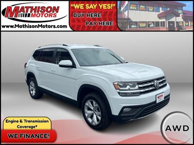  JP Motors Inc DBA Mathison Motors - Used VOLKSWAGEN ATLAS 2018 MATHISON 3.6L V6 SE for sale