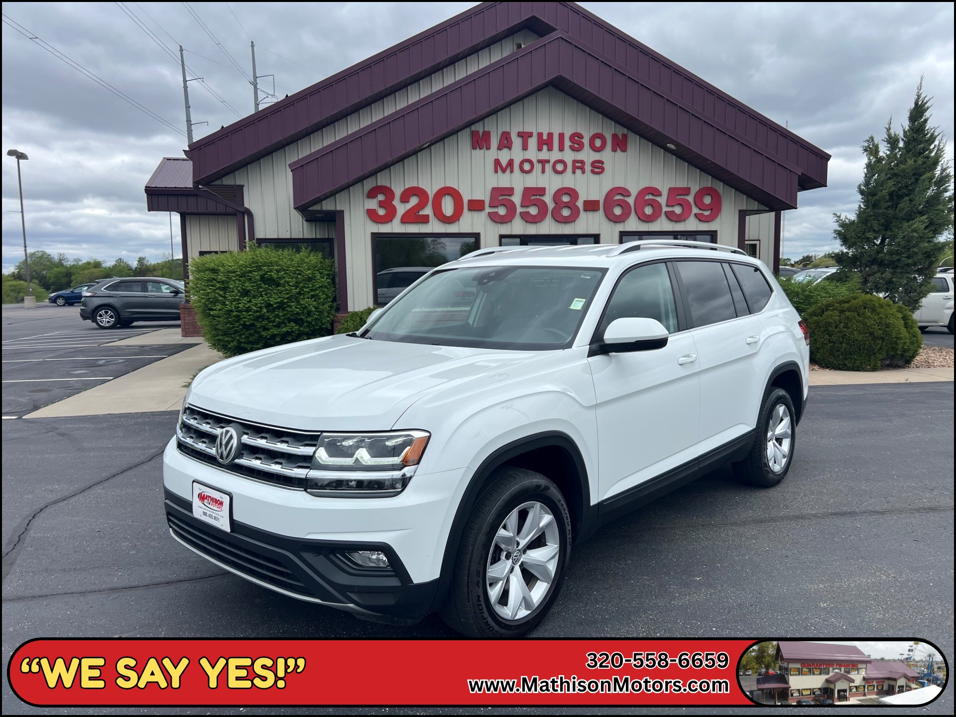 JP Motors Inc DBA Mathison Motors - Used vehicle - SUV VOLKSWAGEN ATLAS 2018