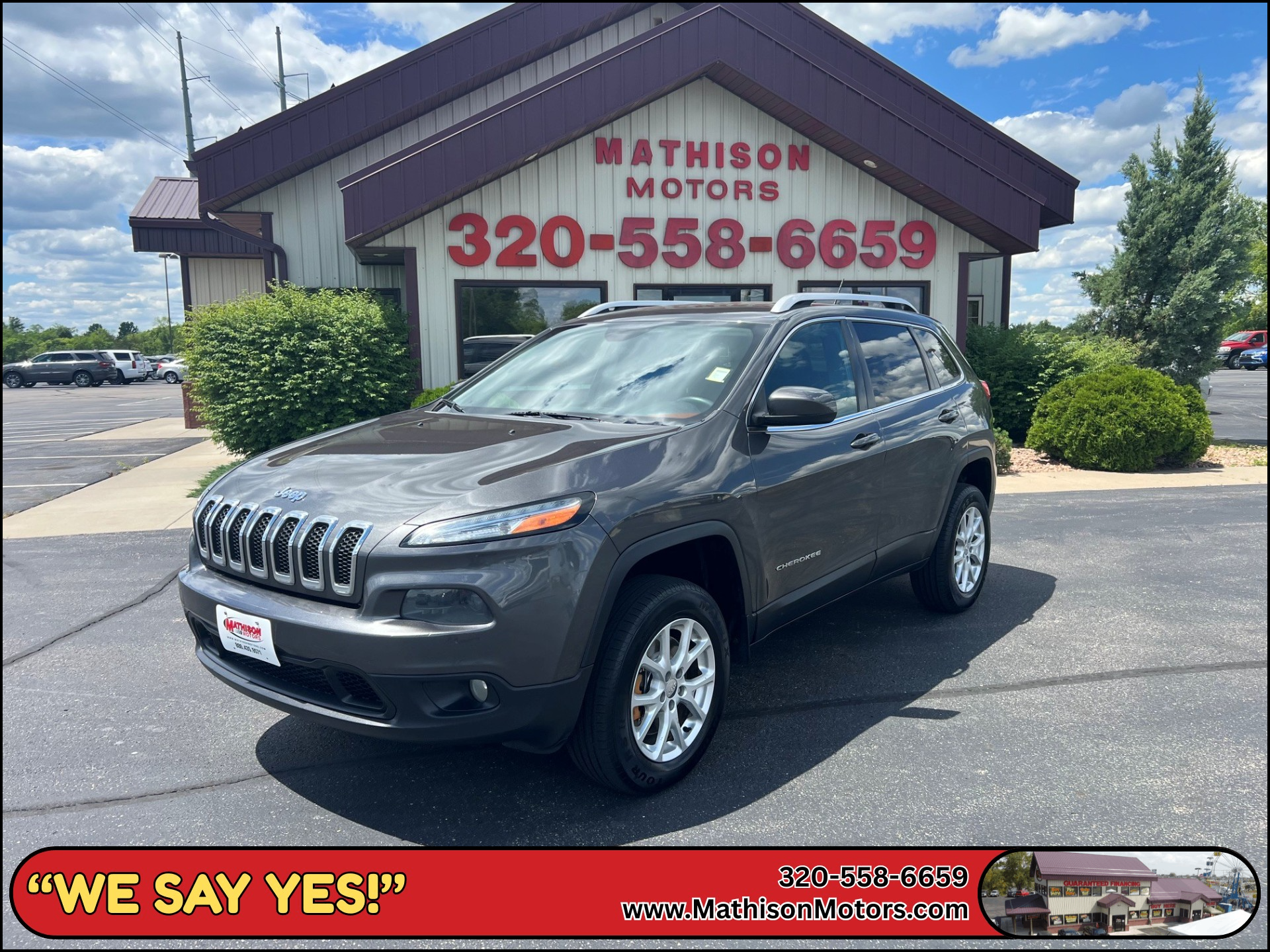 JP Motors Inc DBA Mathison Motors - Used vehicle - SUV JEEP CHEROKEE 2014