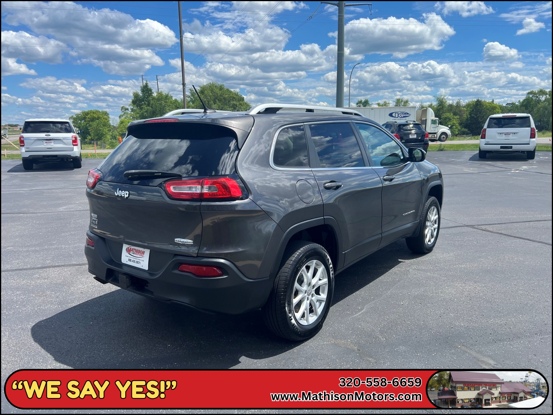 JP Motors Inc DBA Mathison Motors - Used vehicle - SUV JEEP CHEROKEE 2014