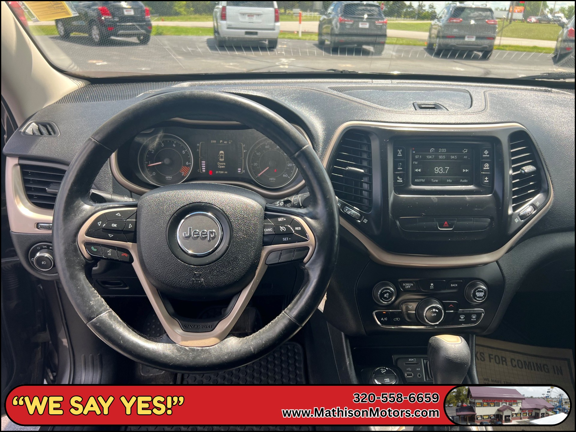JP Motors Inc DBA Mathison Motors - Used vehicle - SUV JEEP CHEROKEE 2014