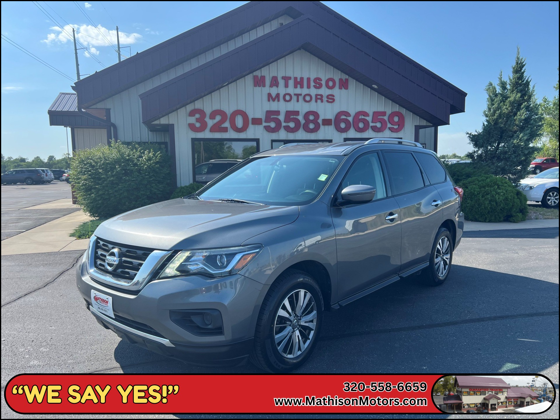 JP Motors Inc DBA Mathison Motors - Used vehicle - SUV NISSAN PATHFINDER 2019