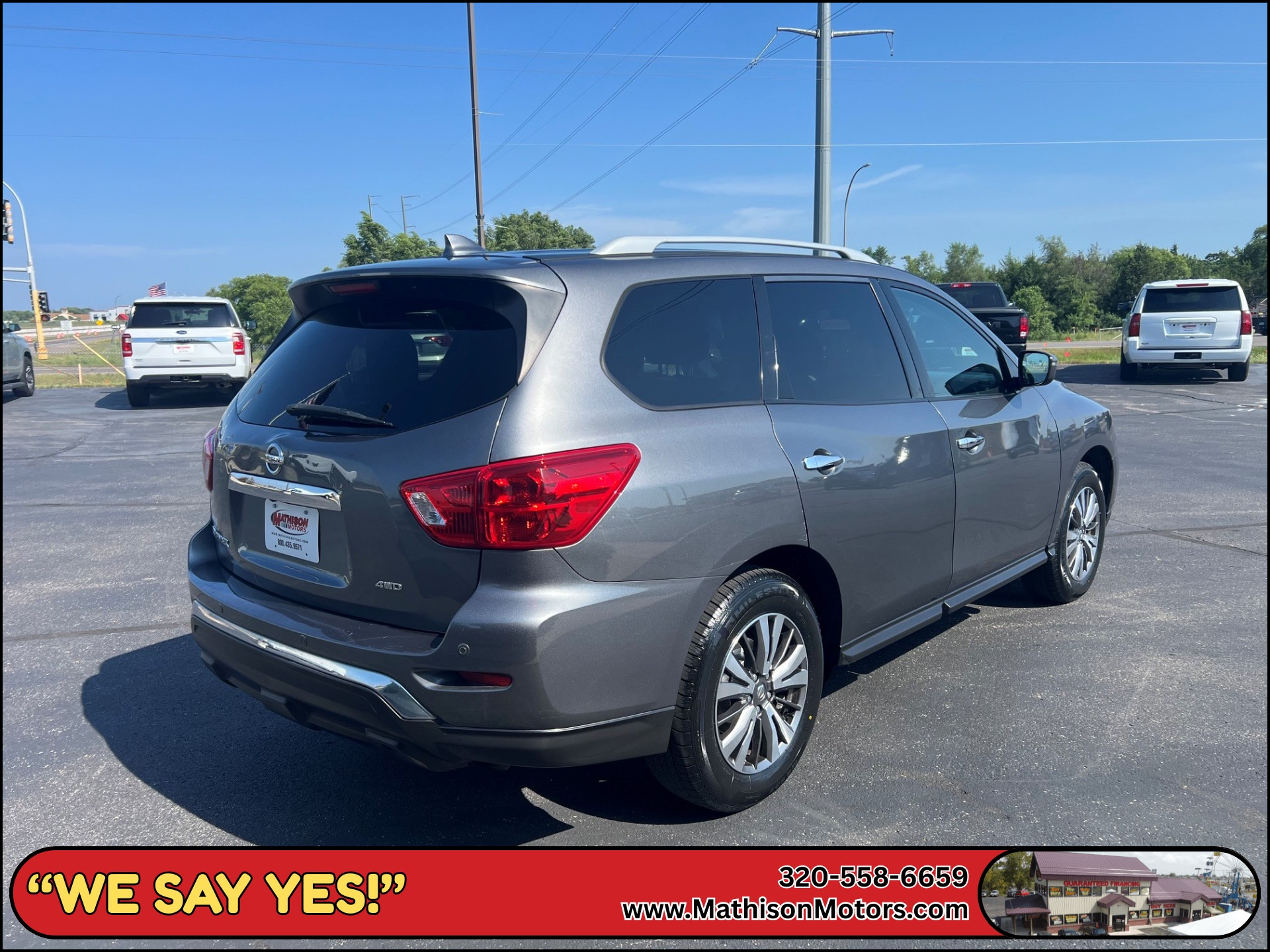 JP Motors Inc DBA Mathison Motors - Used vehicle - SUV NISSAN PATHFINDER 2019