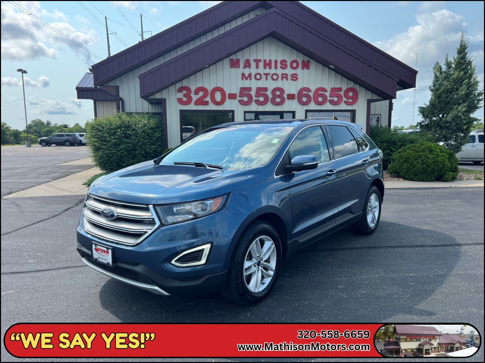JP Motors Inc DBA Mathison Motors - Used vehicle - SUV FORD EDGE 2018
