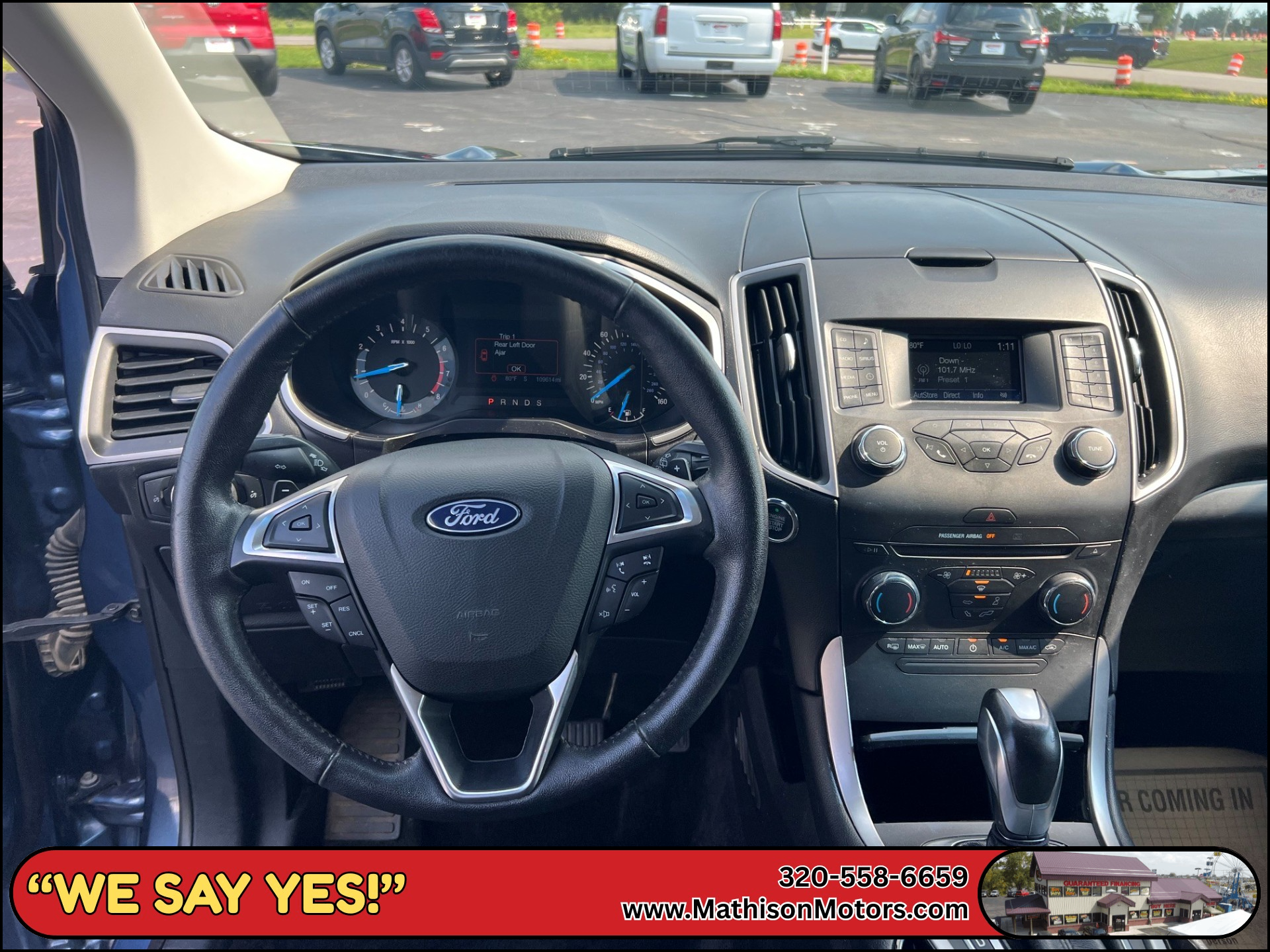 JP Motors Inc DBA Mathison Motors - Used vehicle - SUV FORD EDGE 2018