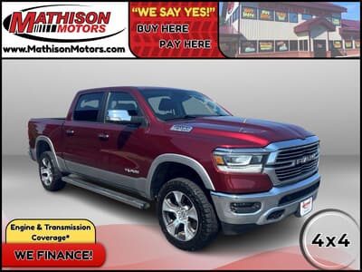  JP Motors Inc DBA Mathison Motors - Used RAM 1500 2019 MATHISON LARAMIE