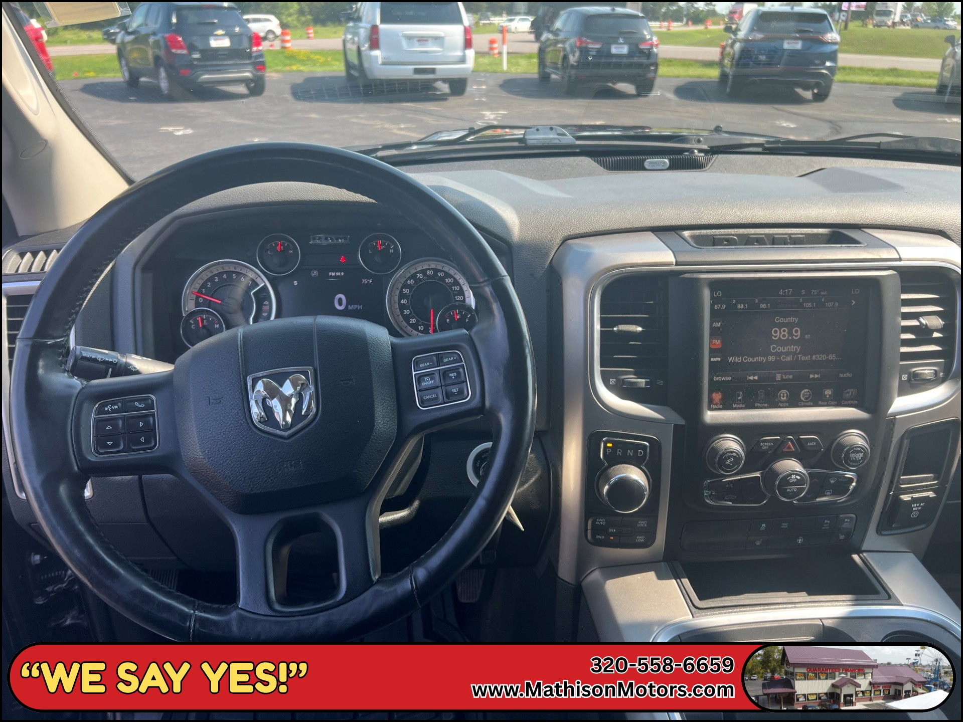 JP Motors Inc DBA Mathison Motors - Used vehicle - TRUCK RAM 1500 2017