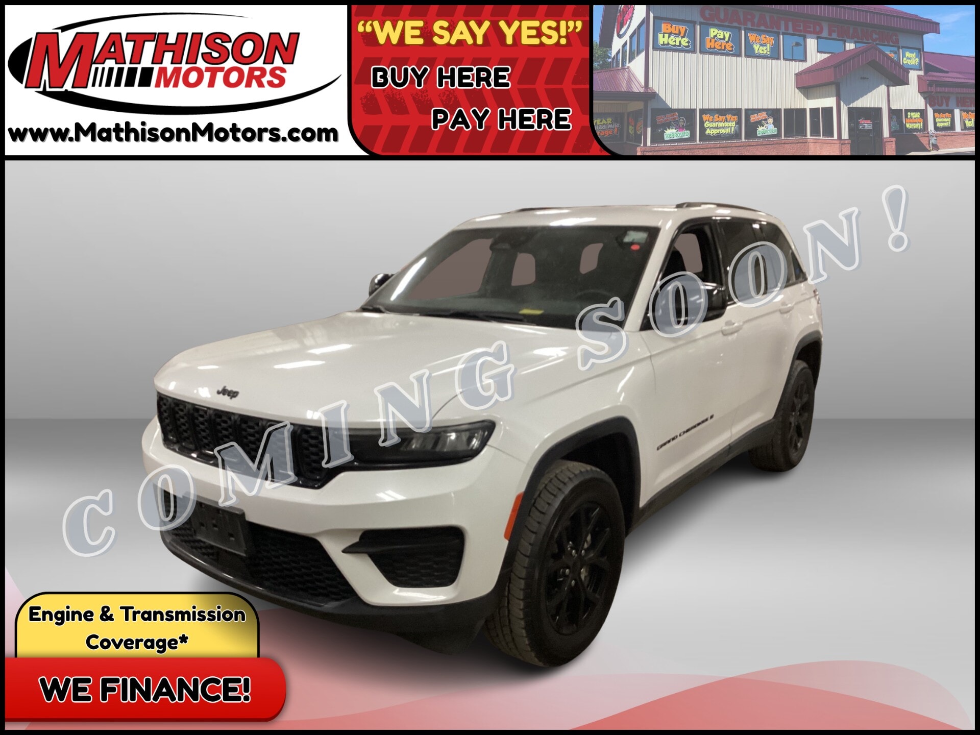  JP Motors Inc DBA Mathison Motors - 2024-JEEP-GRAND-CHEROKEE-MATHISON-MN-Stock=25607