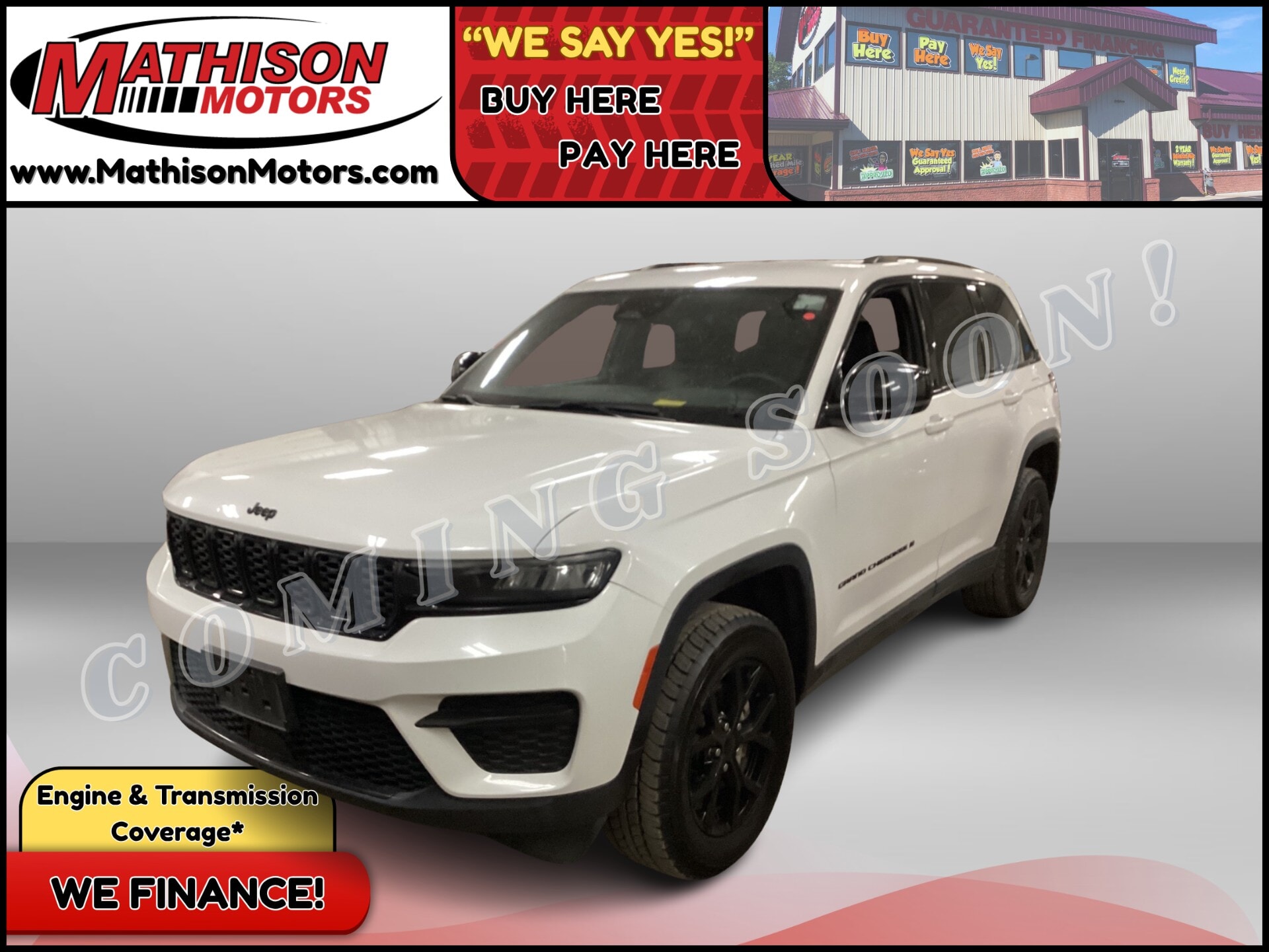 JP Motors Inc DBA Mathison Motors - 2024-JEEP-GRAND-CHEROKEE-MATHISON-MN-Stock=25607