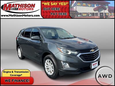  JP Motors Inc DBA Mathison Motors - Used CHEVROLET EQUINOX 2019 MATHISON LT