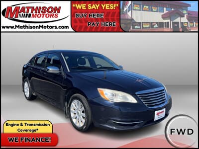  JP Motors Inc DBA Mathison Motors - Used CHRYSLER 200 2011 MATHISON TOURING for sale