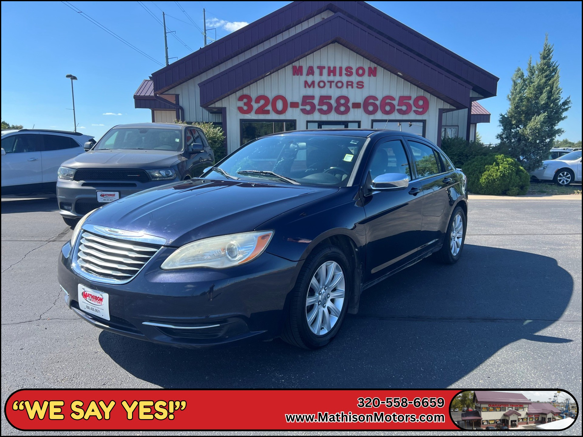 JP Motors Inc DBA Mathison Motors - Used vehicle - SEDAN CHRYSLER 200 2011