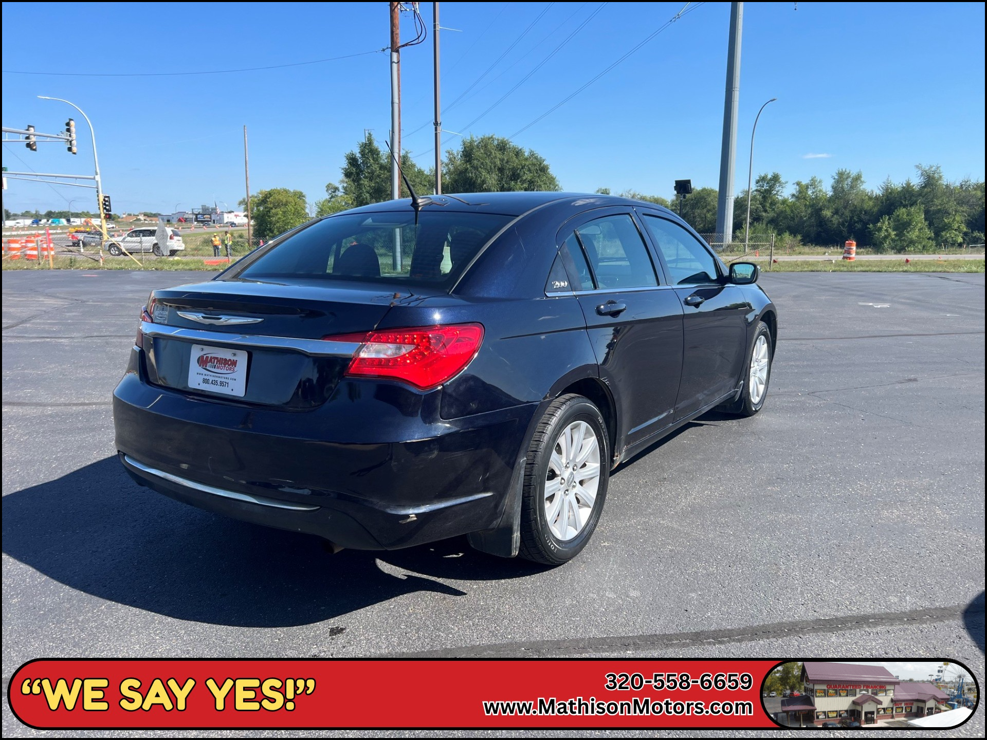 JP Motors Inc DBA Mathison Motors - Used vehicle - SEDAN CHRYSLER 200 2011
