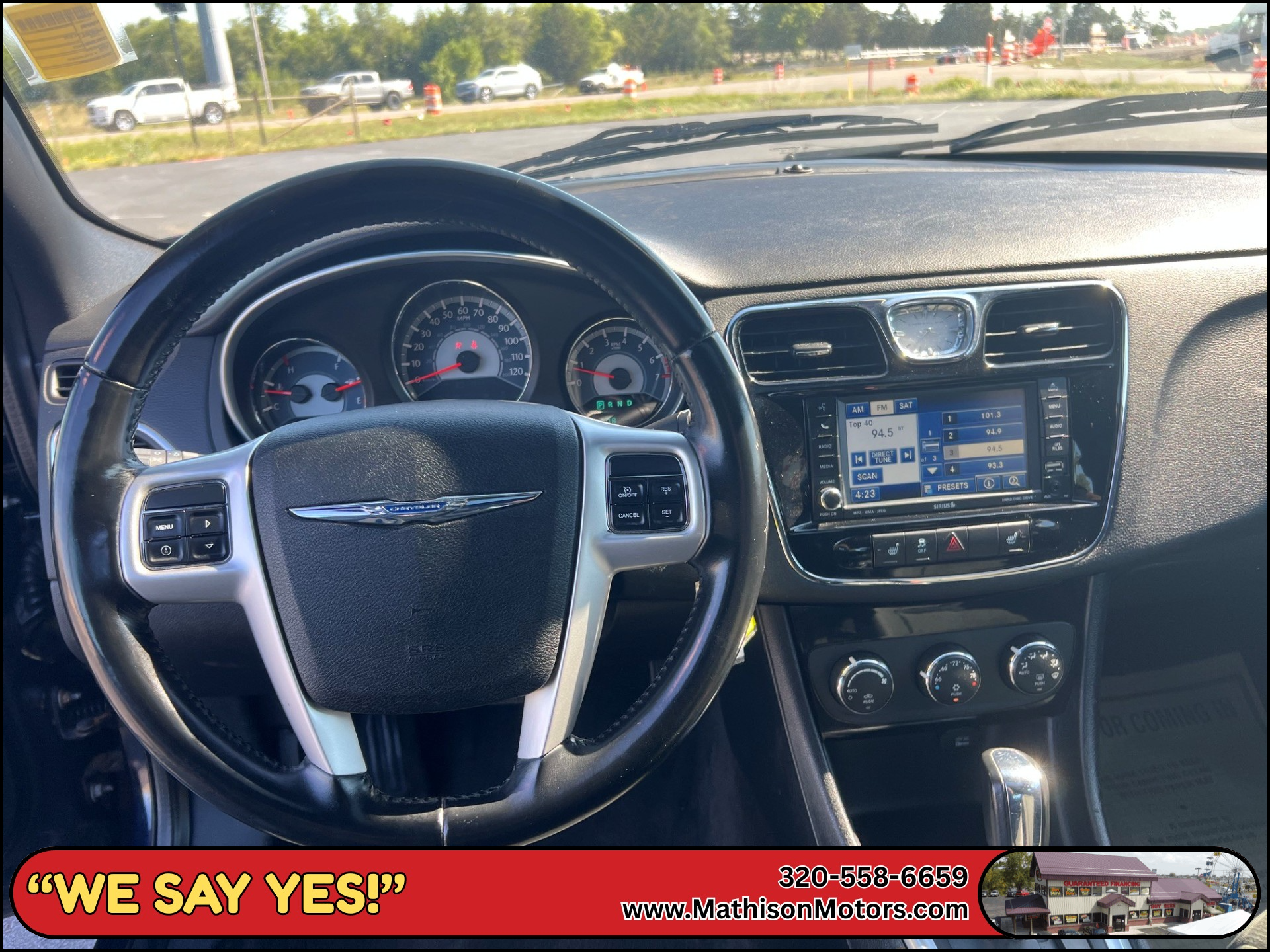 JP Motors Inc DBA Mathison Motors - Used vehicle - SEDAN CHRYSLER 200 2011
