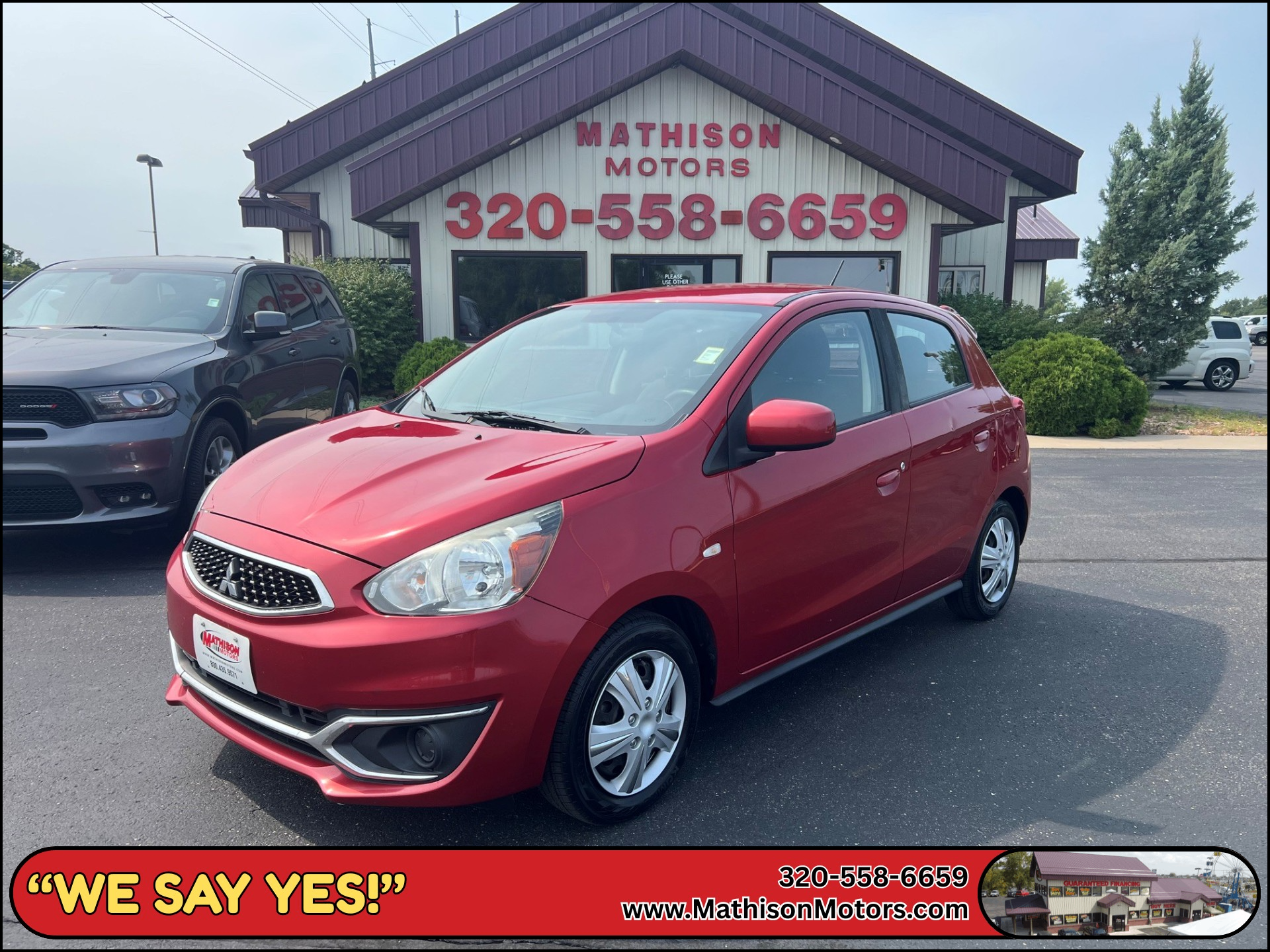 JP Motors Inc DBA Mathison Motors - Used vehicle - SEDAN MITSUBISHI MIRAGE 2017