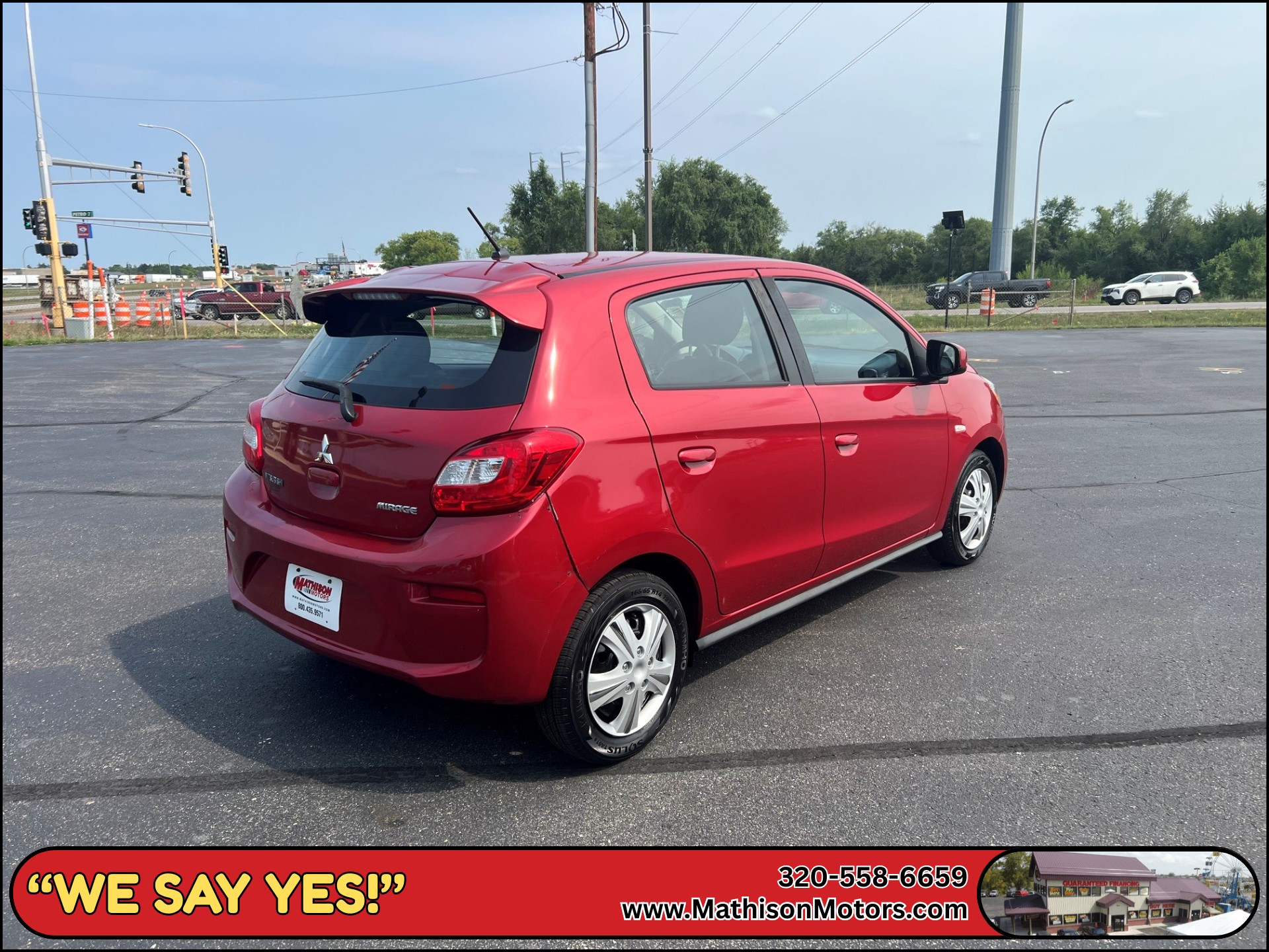 JP Motors Inc DBA Mathison Motors - Used vehicle - SEDAN MITSUBISHI MIRAGE 2017