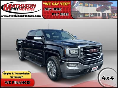  JP Motors Inc DBA Mathison Motors - Used GMC SIERRA-1500 2018 MATHISON SLT for sale