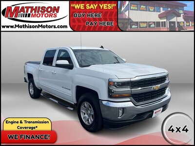 JP Motors Inc DBA Mathison Motors - 2017-CHEVROLET-SILVERADO-1500-MATHISON-MN-Stock=25630