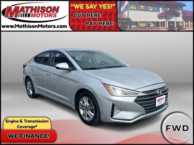  JP Motors Inc DBA Mathison Motors - Used HYUNDAI ELANTRA 2019 MATHISON SEL for sale