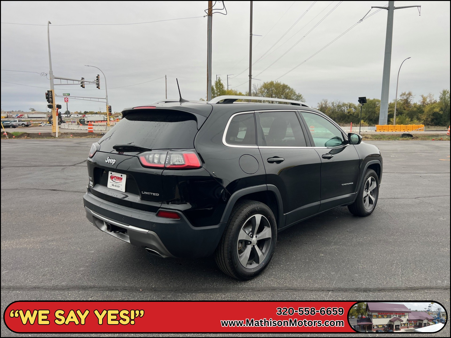 JP Motors Inc DBA Mathison Motors - Used vehicle - SUV JEEP CHEROKEE 2019