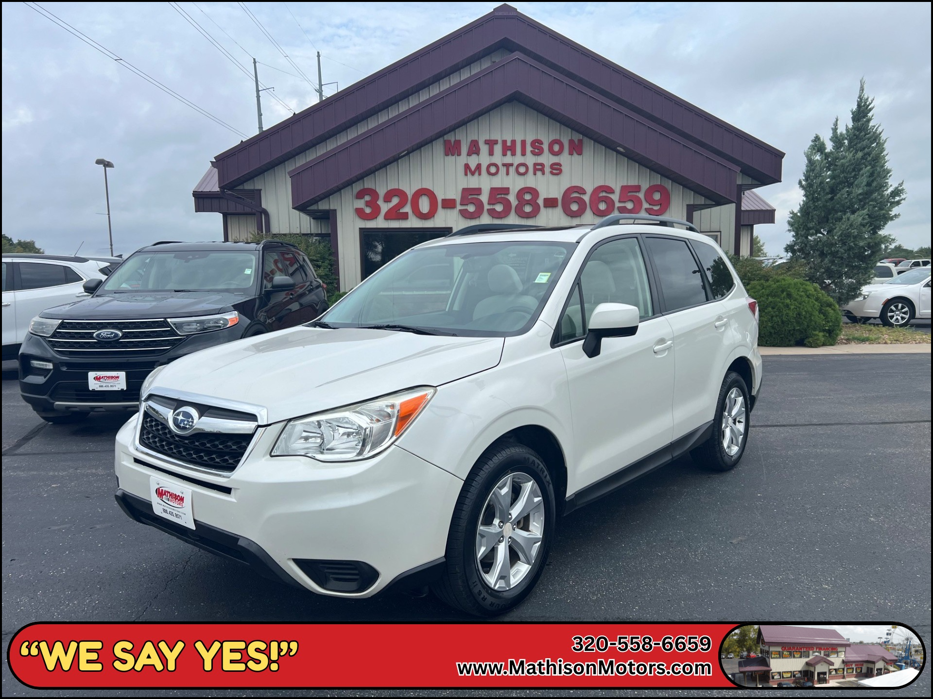 JP Motors Inc DBA Mathison Motors - Used vehicle - SUV SUBARU FORESTER 2015