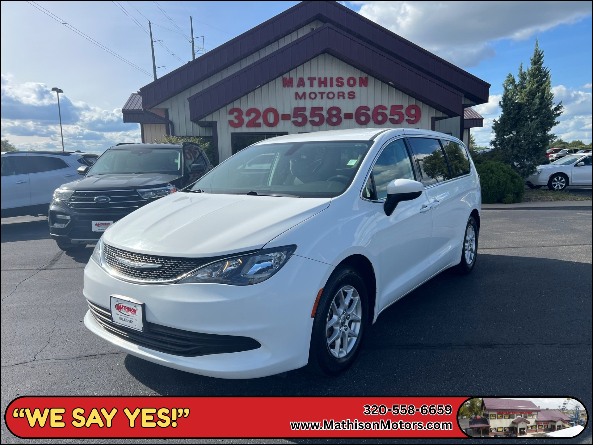 JP Motors Inc DBA Mathison Motors - Used vehicle - MINIVAN CHRYSLER PACIFICA 2017