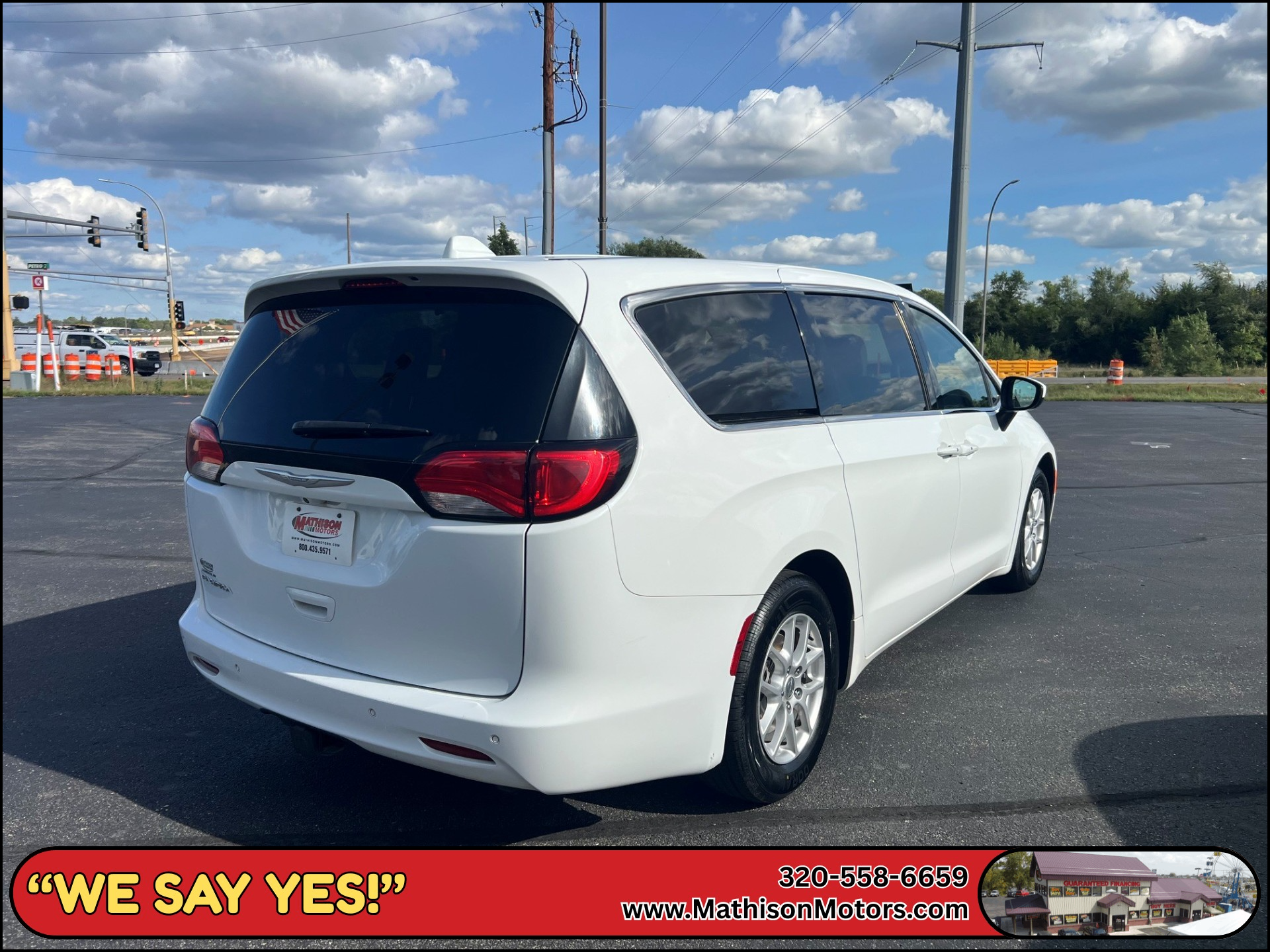 JP Motors Inc DBA Mathison Motors - Used vehicle - MINIVAN CHRYSLER PACIFICA 2017