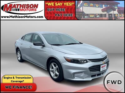  JP Motors Inc DBA Mathison Motors - Used CHEVROLET MALIBU 2017 MATHISON LS for sale
