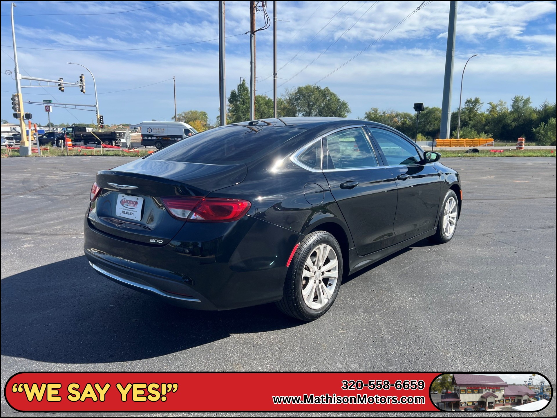 JP Motors Inc DBA Mathison Motors - Used vehicle - SEDAN CHRYSLER 200 2015