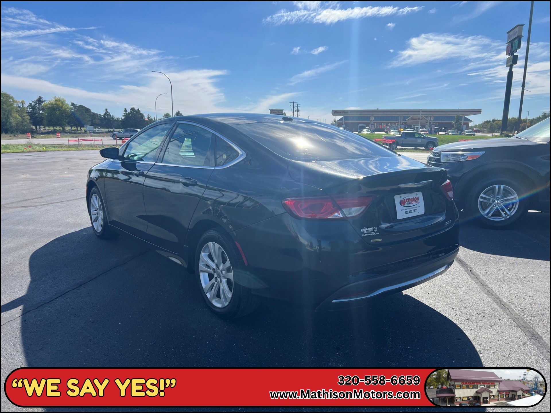 JP Motors Inc DBA Mathison Motors - Used vehicle - SEDAN CHRYSLER 200 2015