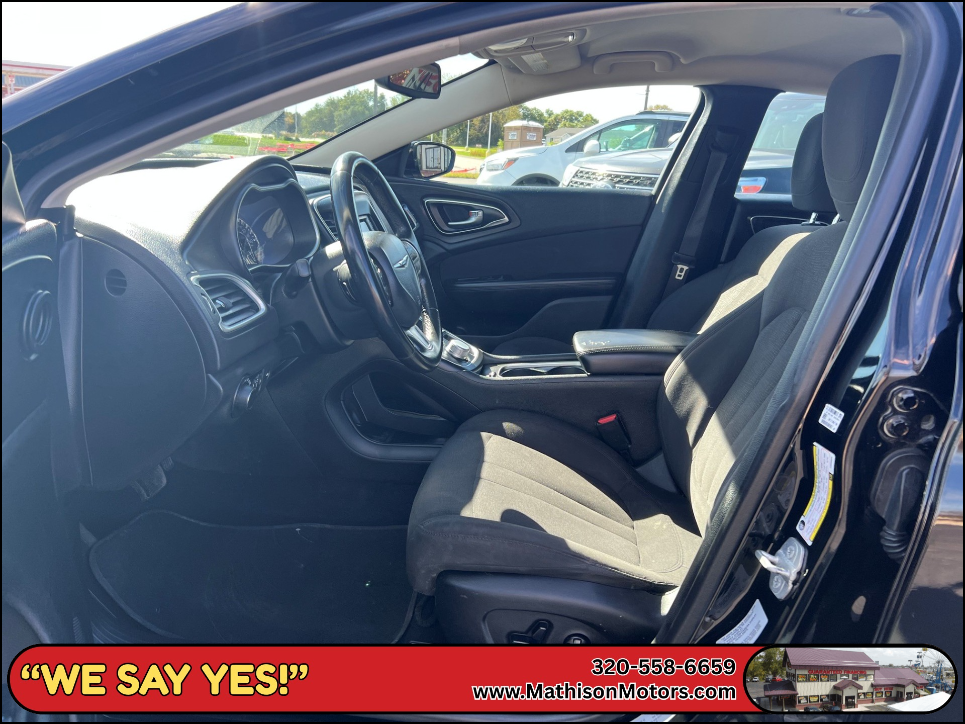 JP Motors Inc DBA Mathison Motors - Used vehicle - SEDAN CHRYSLER 200 2015