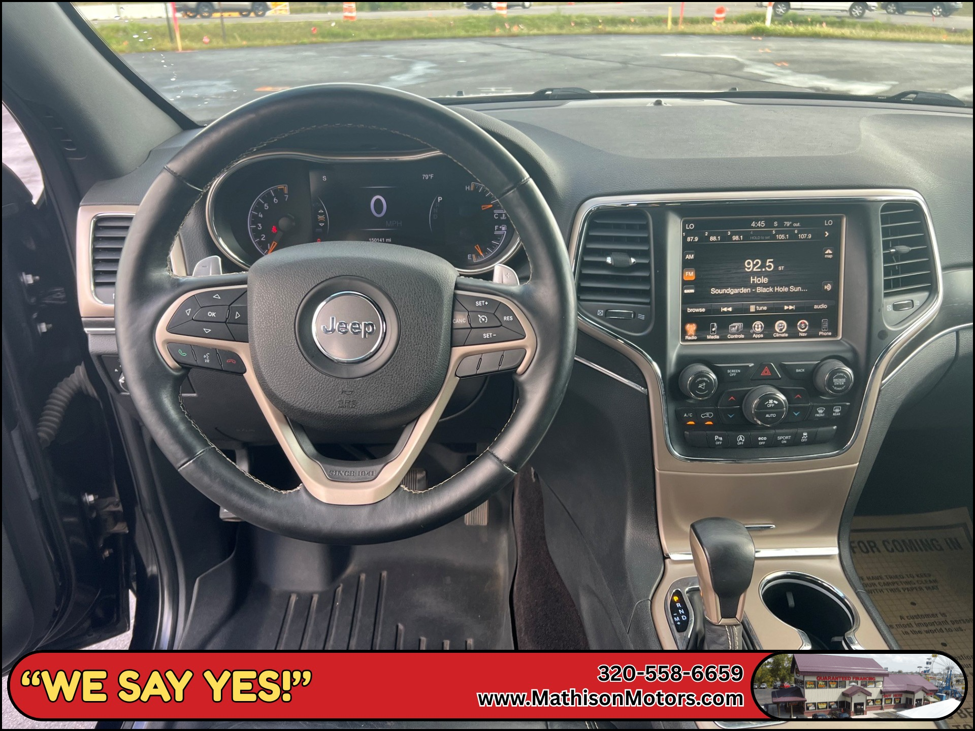 JP Motors Inc DBA Mathison Motors - Used vehicle - SUV JEEP GRAND CHEROKEE 2017